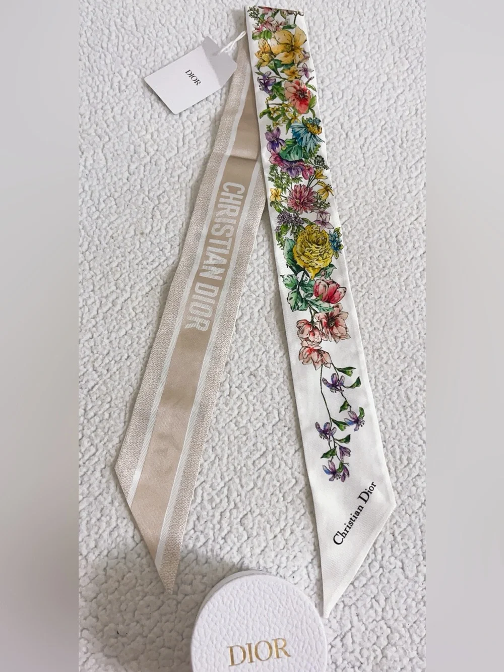 Dior Jardin D’hiver Mitzah Silk Scarf